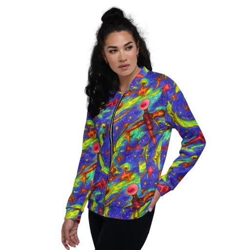 Starstorm on a Bomber Jacket