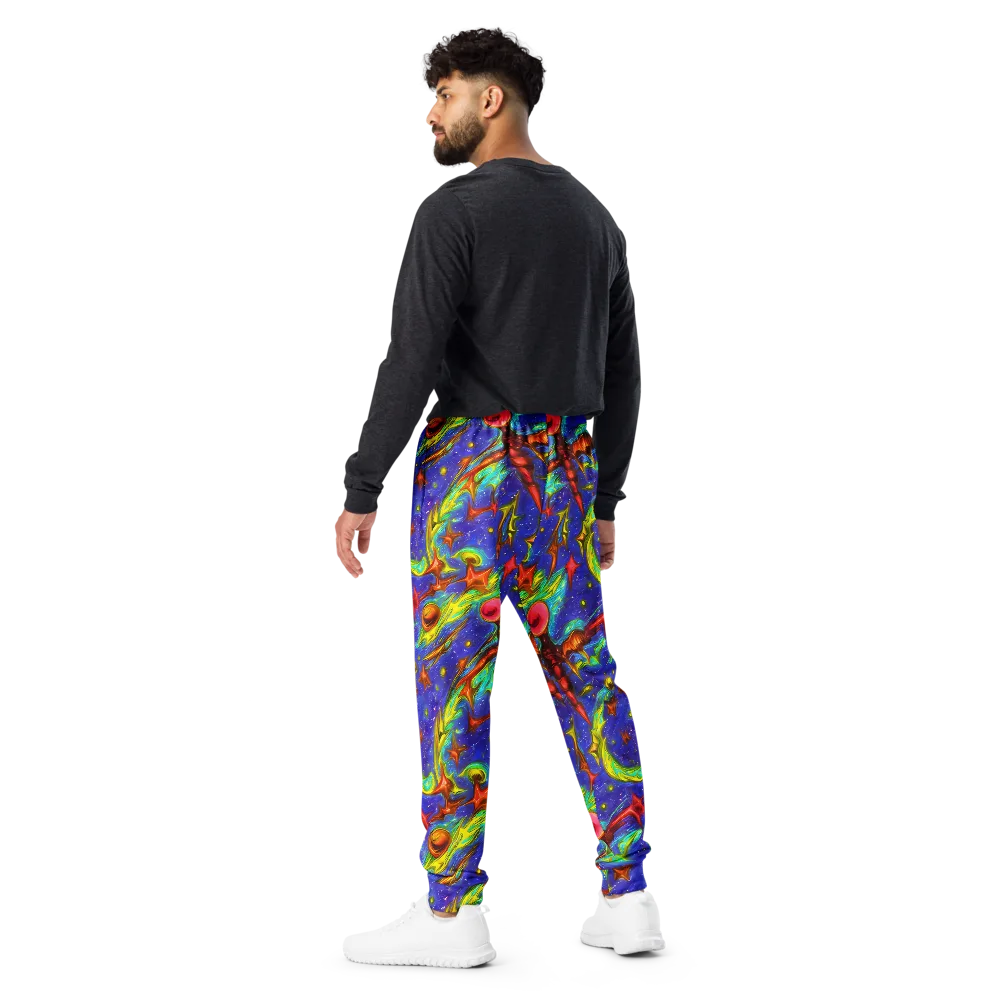Starstorm on Men's Joggers — Back