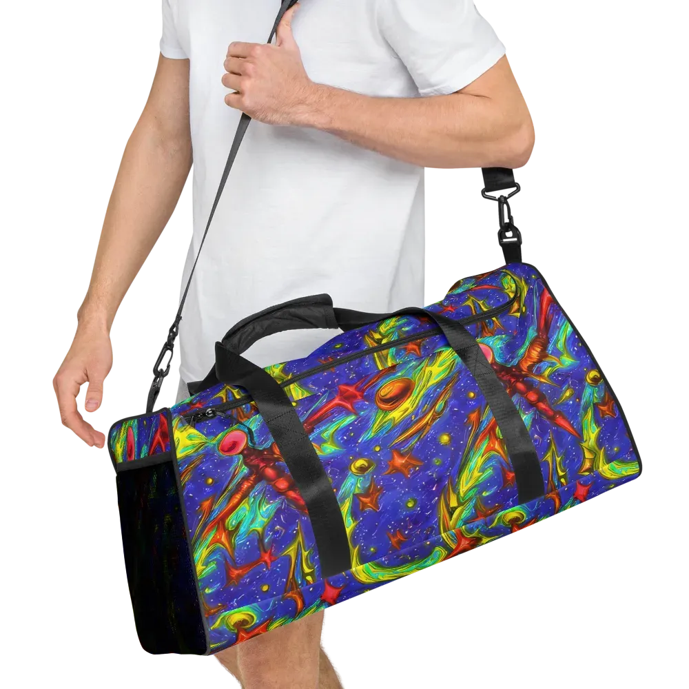 Starstorm on Duffle Bag — Right Front