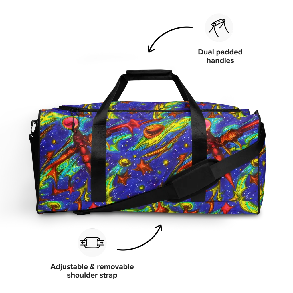 Starstorm on Duffle Bag — Front