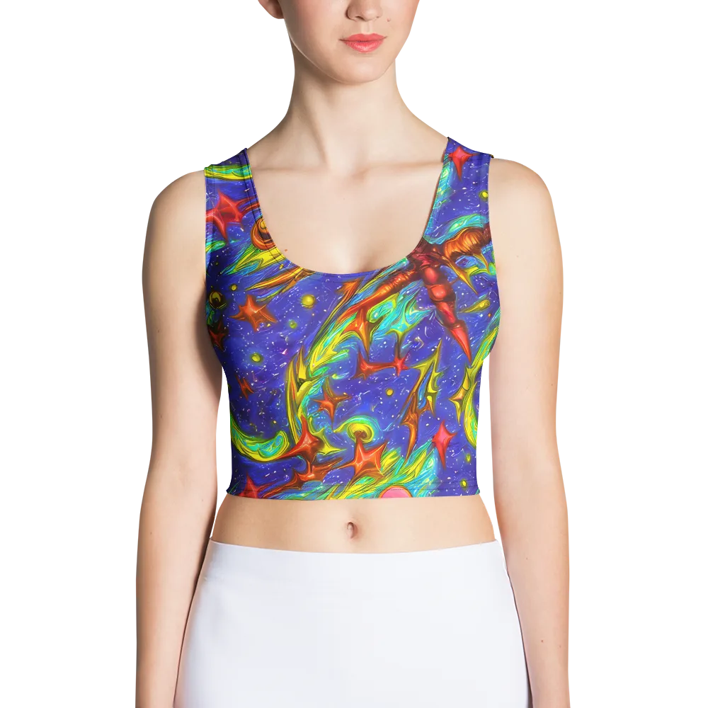 Starstorm on Crop Top — Front