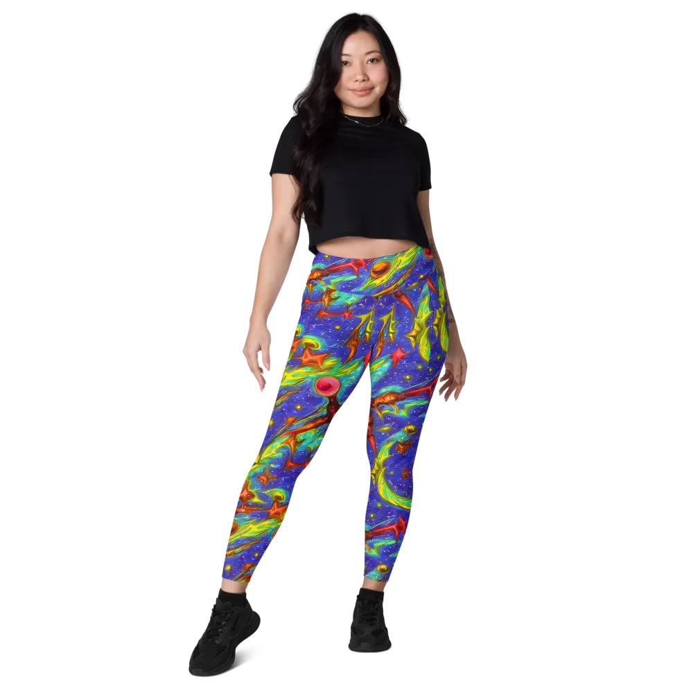 Starstorm on Leggings with Pockets — Front