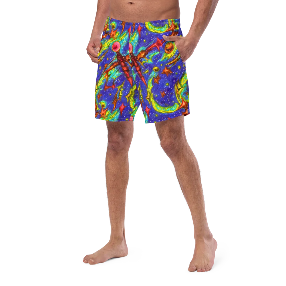 Starstorm on Swim Trunks — Left Front