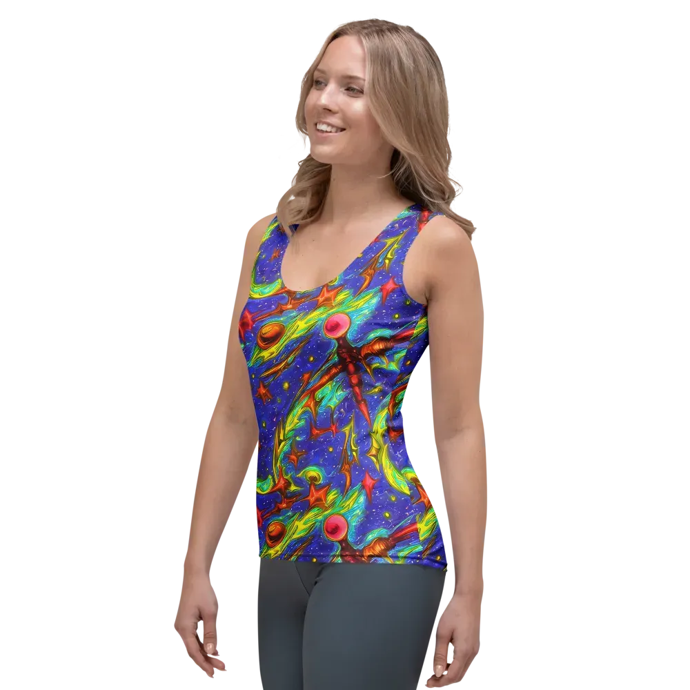 Starstorm on Women's Tank Top — Left Front