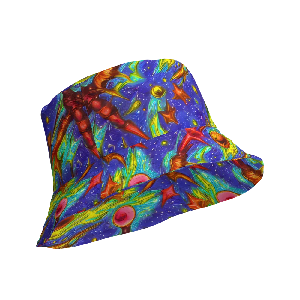 Starstorm on Reversible Bucket Hat — Product details Outside