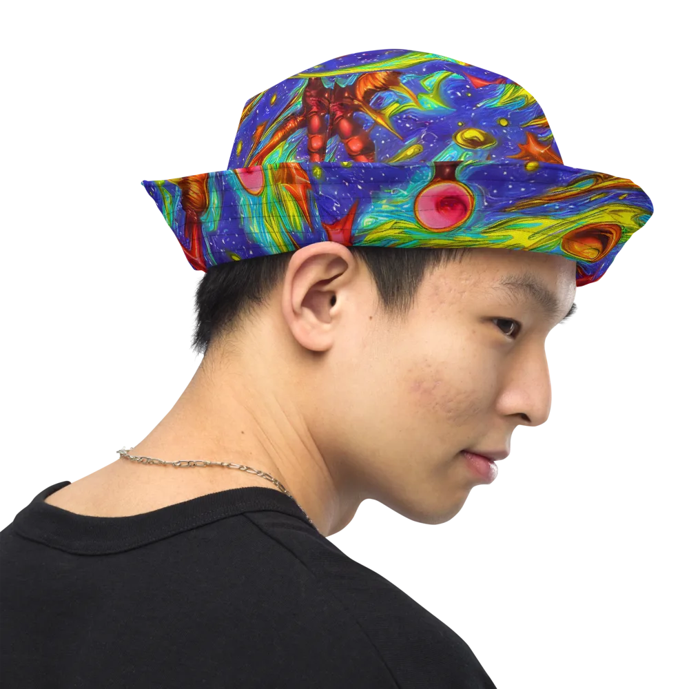 Starstorm on Reversible Bucket Hat — Right Outside
