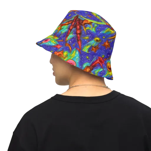 Starstorm on a Reversible Bucket Hat
