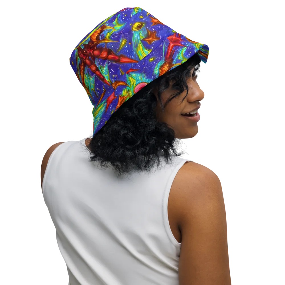 Starstorm on Reversible Bucket Hat — Right Outside