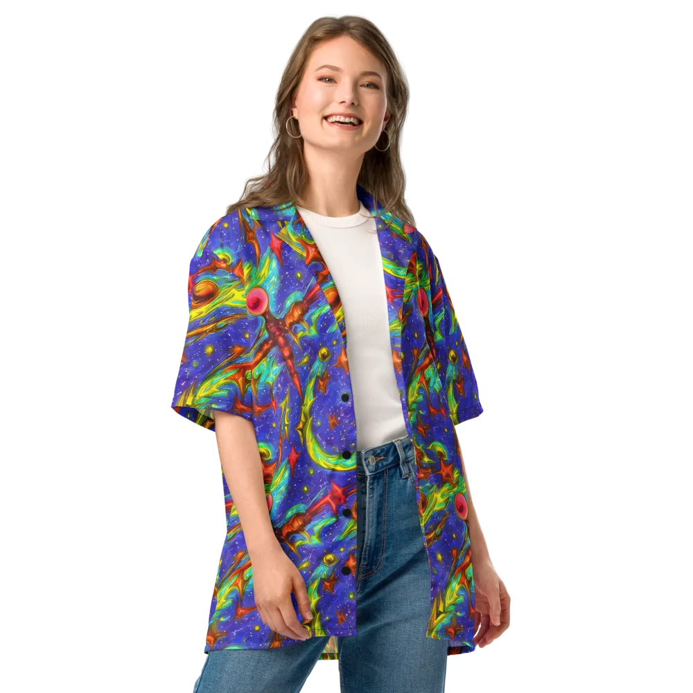 Starstorm on Button Shirt — Front