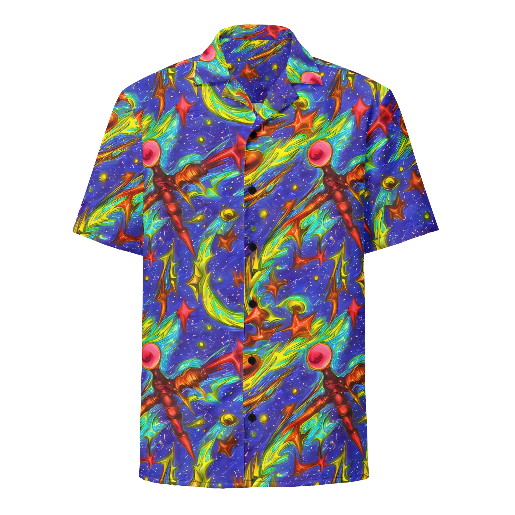 Starstorm on Button Shirt — Front