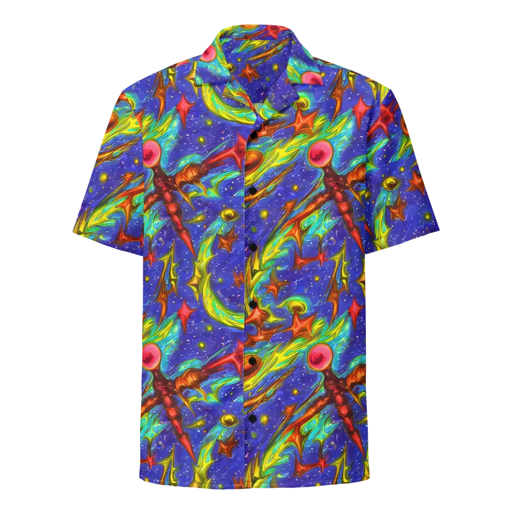 Starstorm on Button Shirt — Front