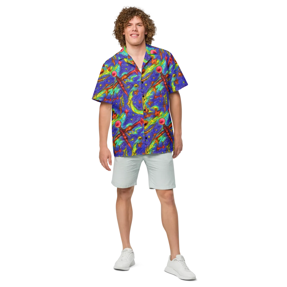Starstorm on Button Shirt — Front