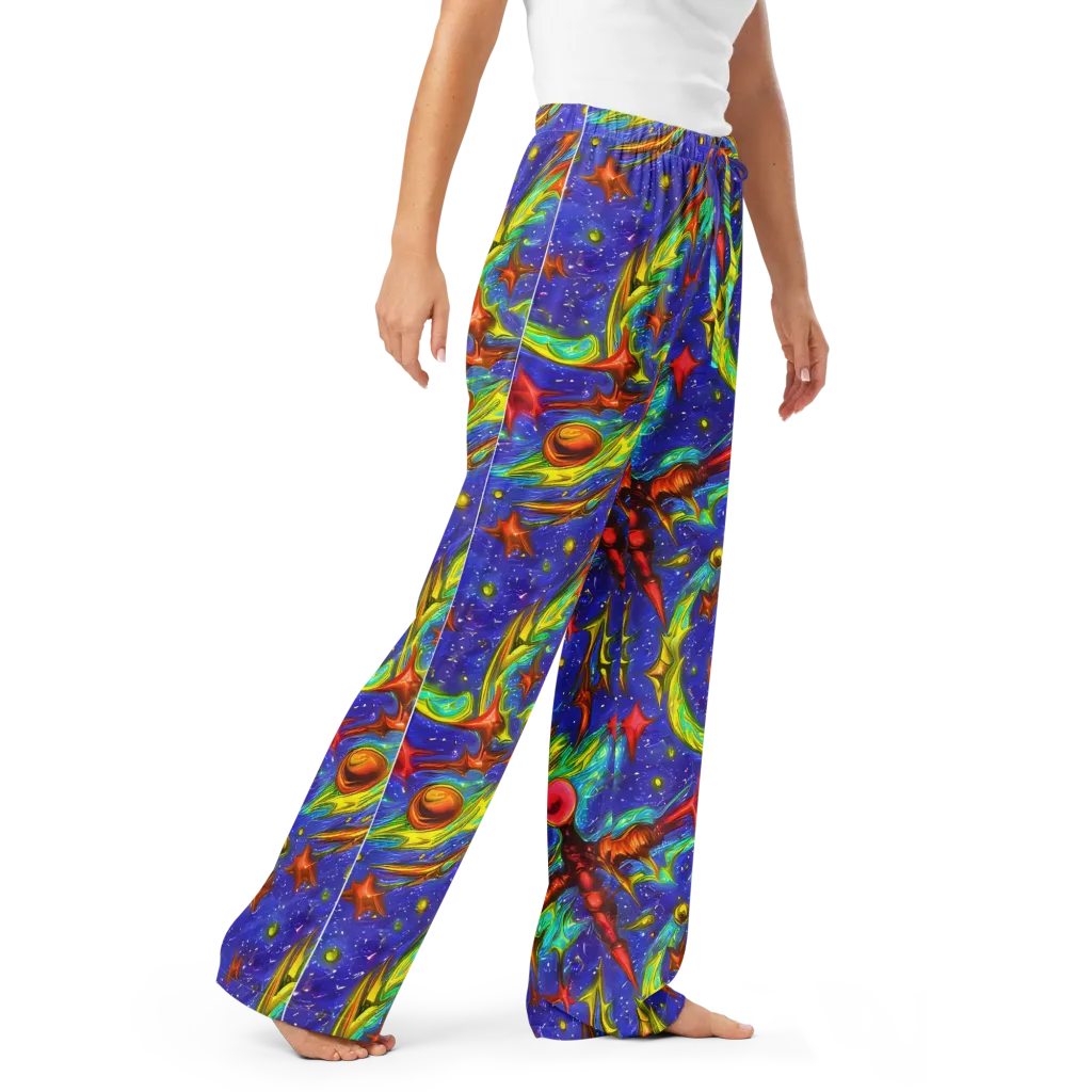 Starstorm on Women's Pajama Pants — Right Front