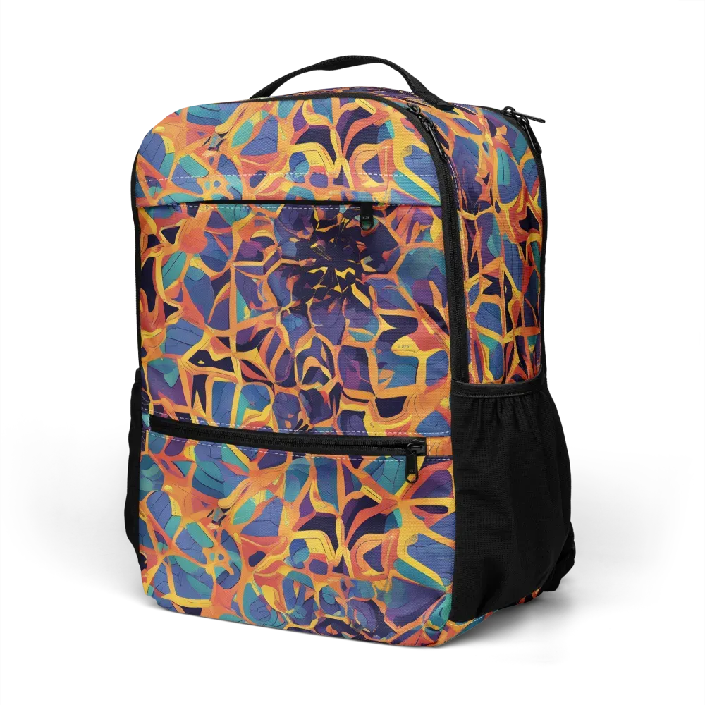 Saffron Circuit on Utility Backpack — Left Front