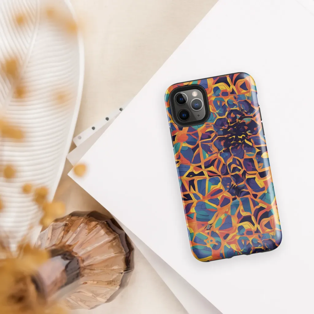Saffron Circuit on Tough Case for iPhone® — Front