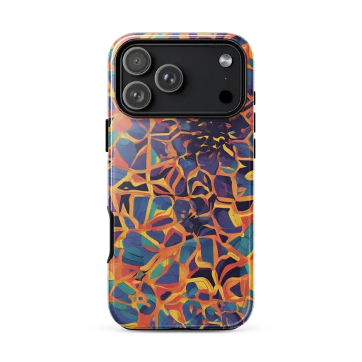 Saffron Circuit on a Tough Case for iPhone®