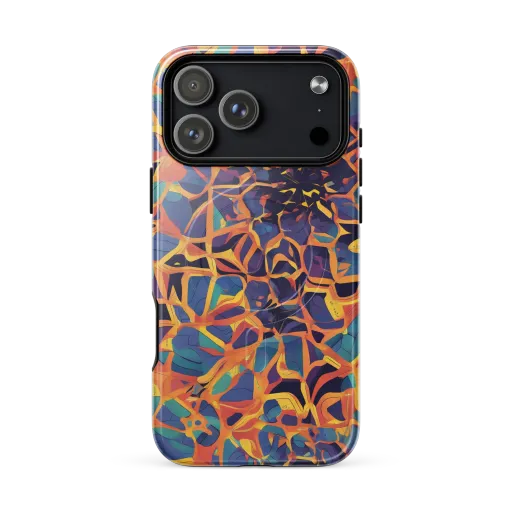Saffron Circuit on a MagSafe Tough Case for iPhone®