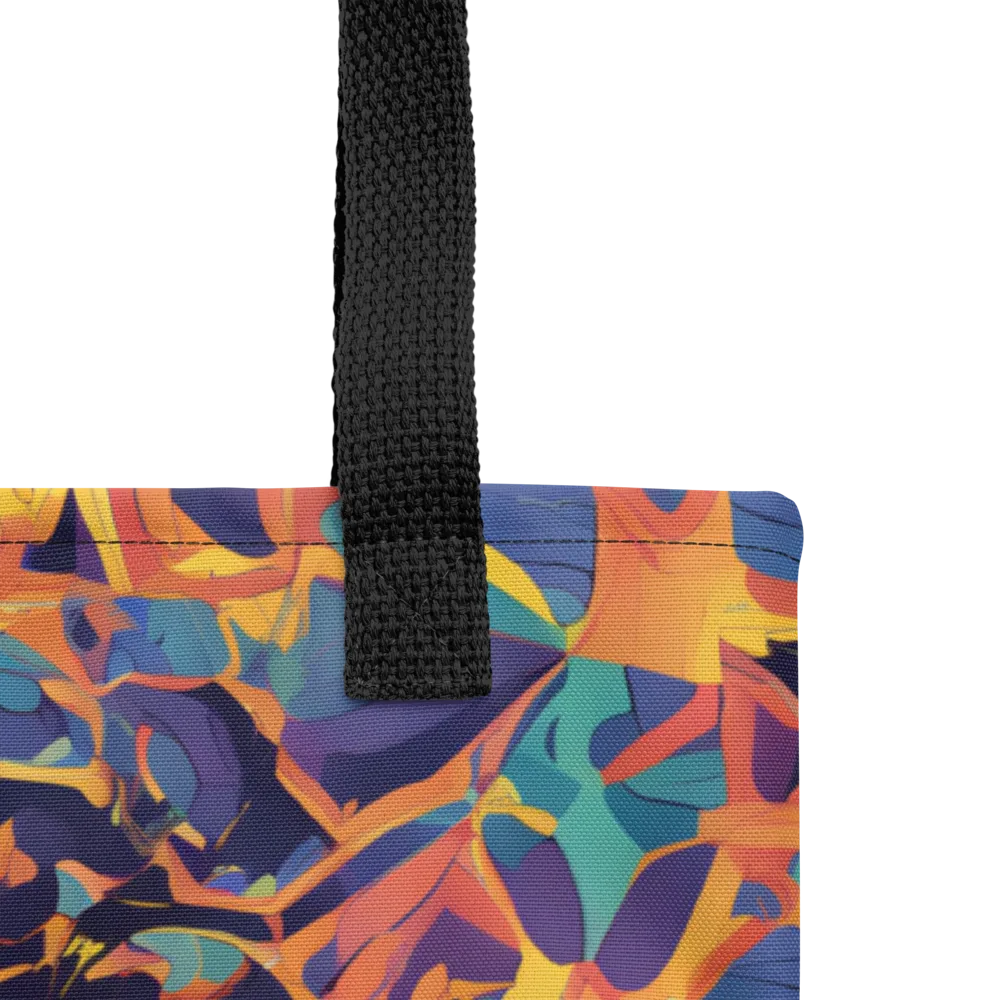 Saffron Circuit on Tote Bag — Product details