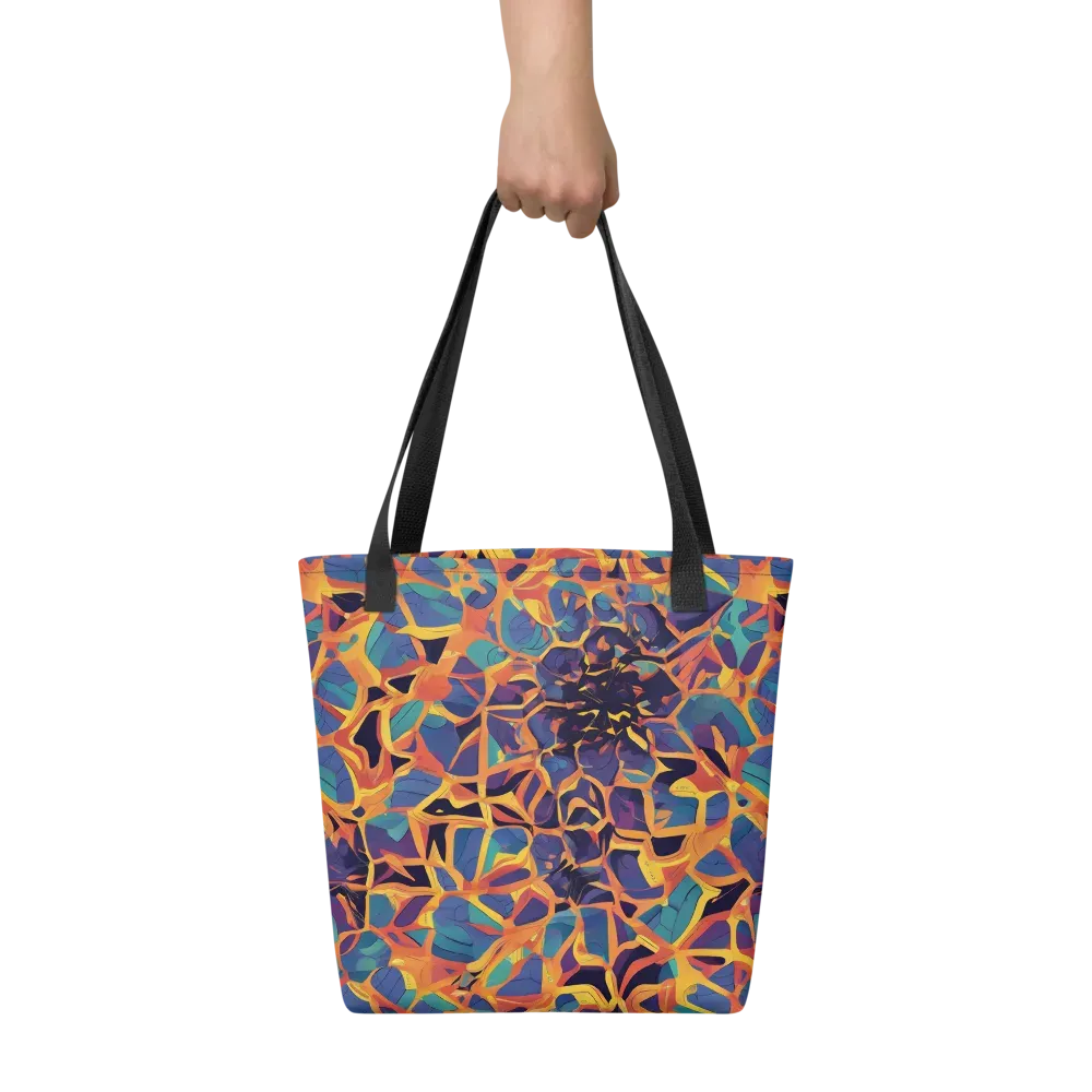 Saffron Circuit on Tote Bag — Front