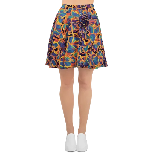 Saffron Circuit on a Skater Skirt