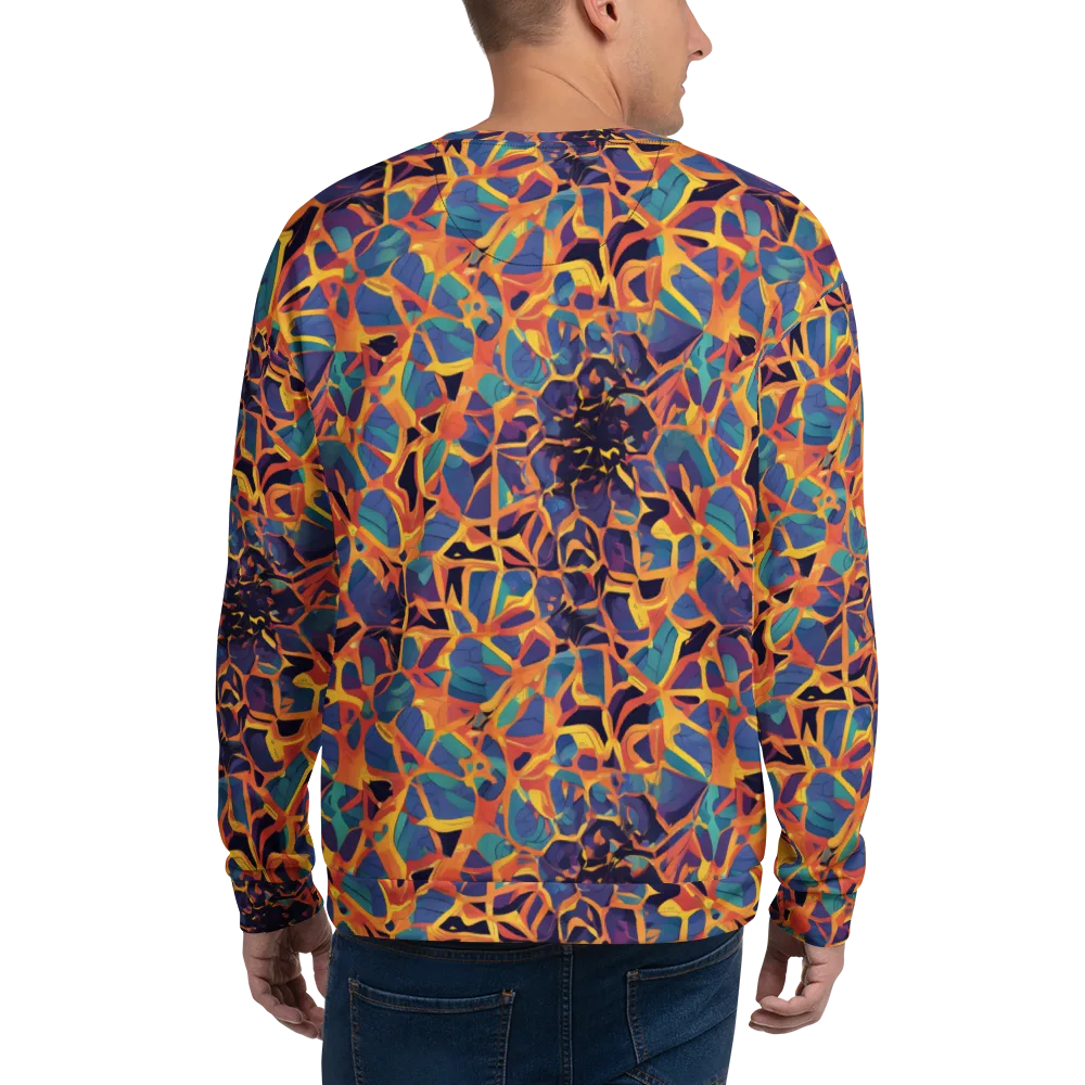 Saffron Circuit on Sweatshirt — Back