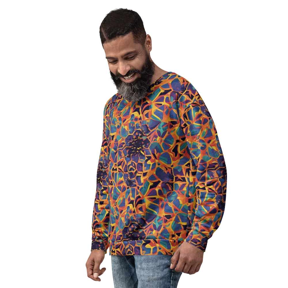 Saffron Circuit on Sweatshirt — Left Front