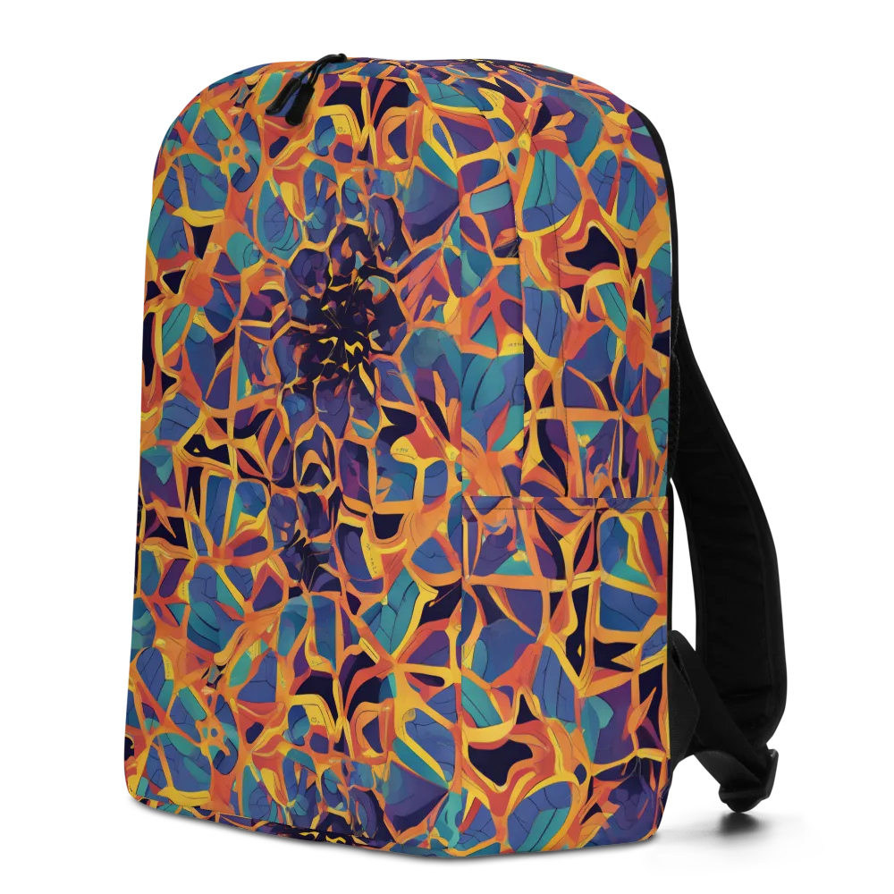 Saffron Circuit on Minimalist Backpack — Left