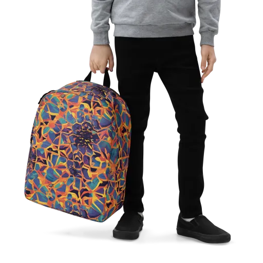 Saffron Circuit on a Minimalist Backpack