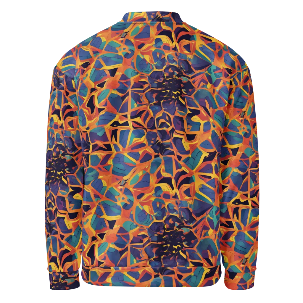 Saffron Circuit on Bomber Jacket — Back