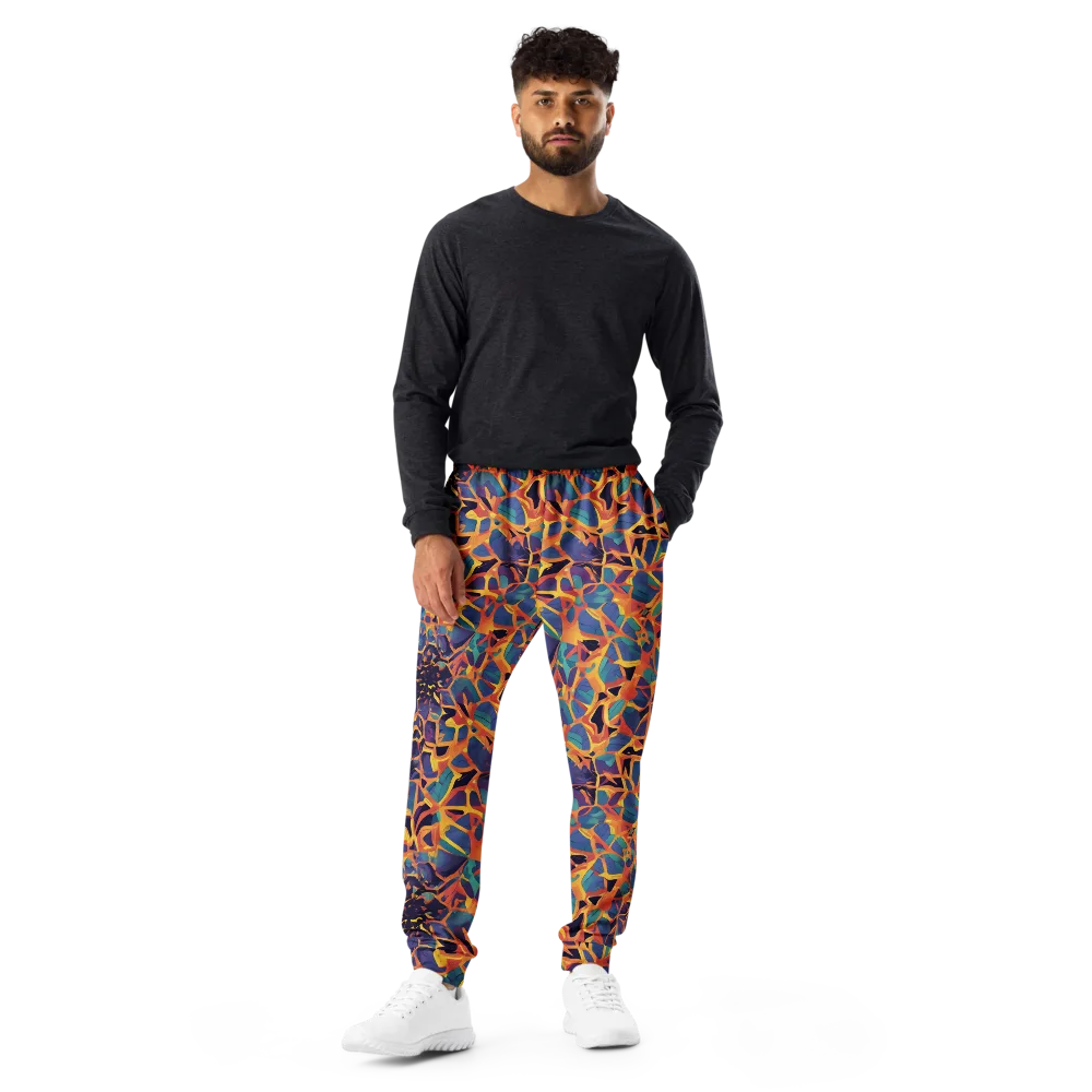 Saffron Circuit on Men's Joggers — Front