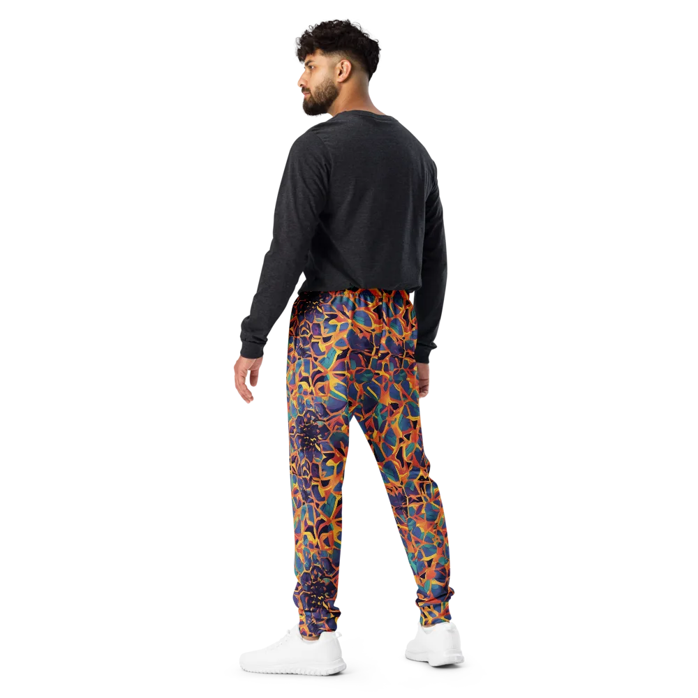 Saffron Circuit on Men's Joggers — Back