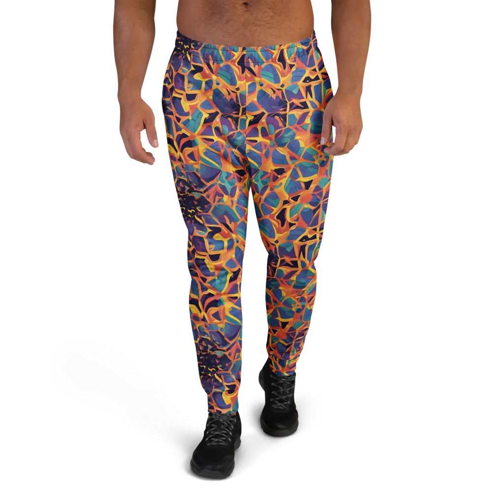 Saffron Circuit on Men's Joggers — Front