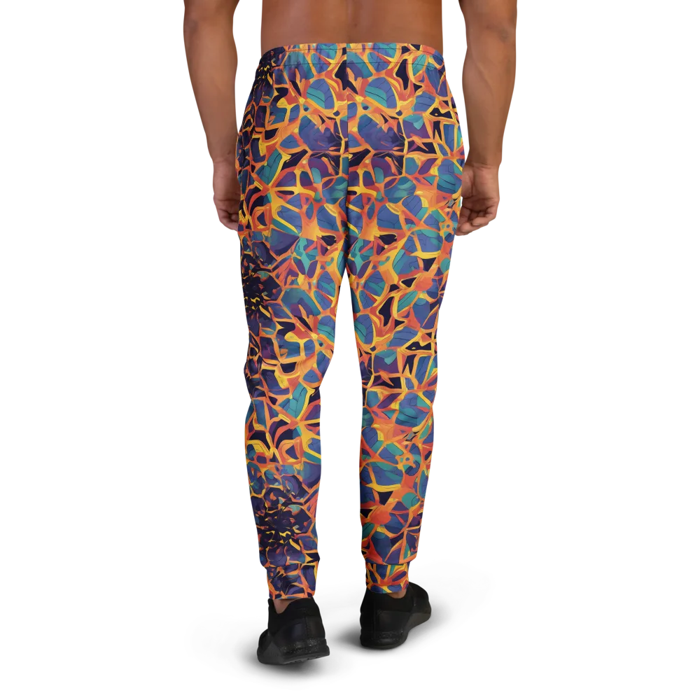 Saffron Circuit on Men's Joggers — Back