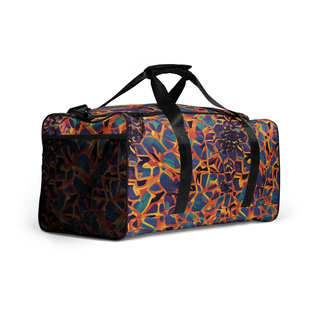 Saffron Circuit on Duffle Bag — Right Front