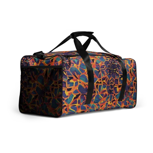 Saffron Circuit on a Duffle Bag