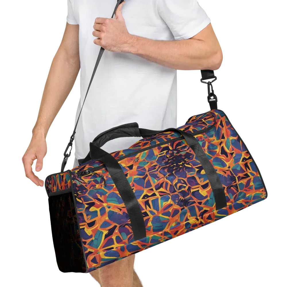 Saffron Circuit on Duffle Bag — Right Front