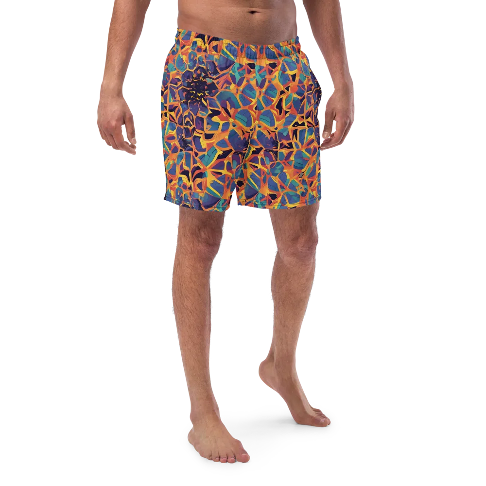 Saffron Circuit on Swim Trunks — Front
