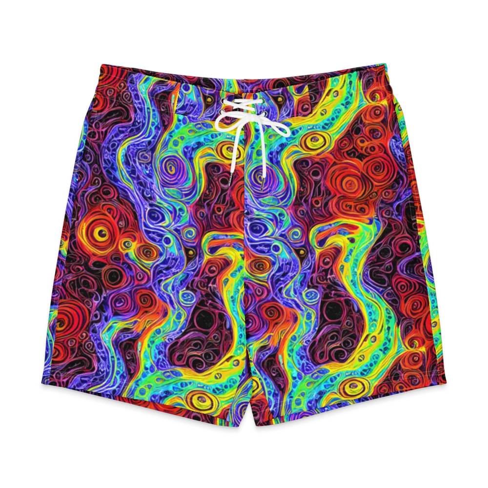The Color Maelstrom on Men's Board Shorts — Front