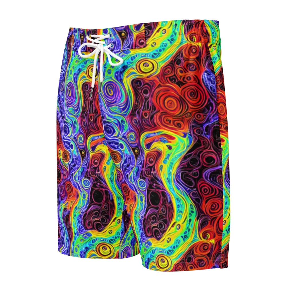 The Color Maelstrom on Men's Board Shorts — Front
