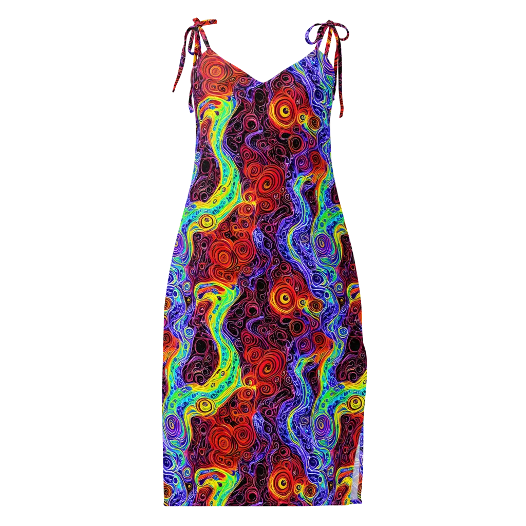 The Color Maelstrom on Slip Dress — Front