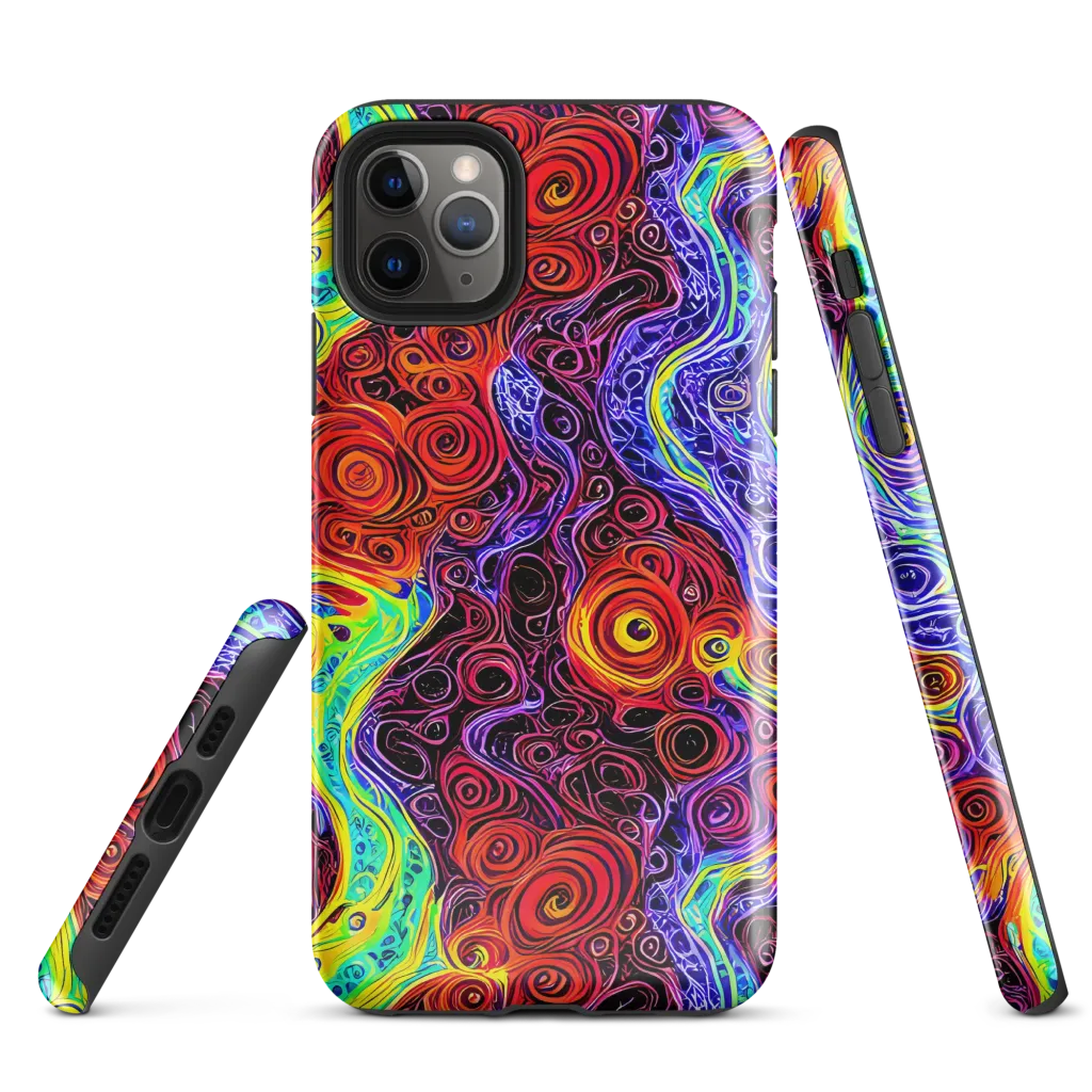 The Color Maelstrom on Tough Case for iPhone® — Front