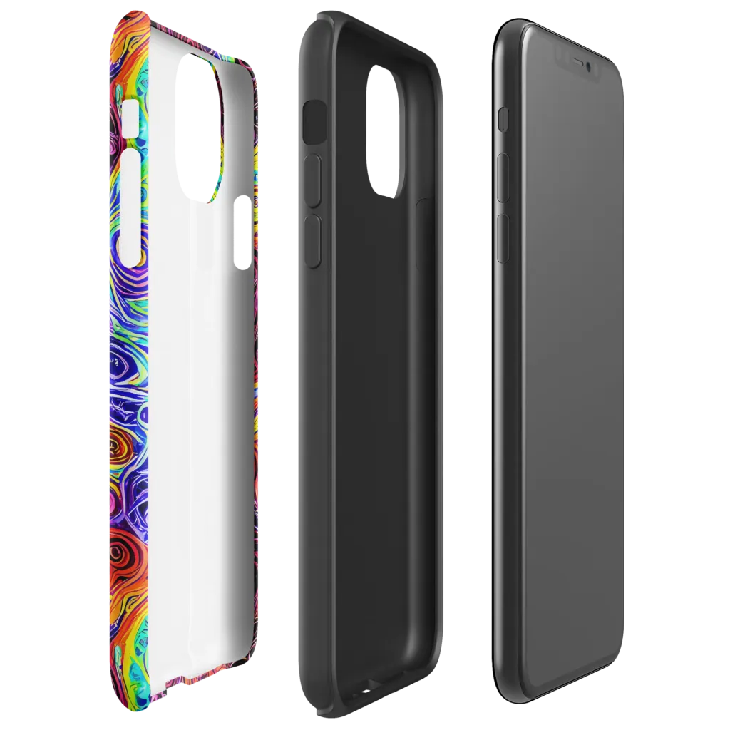 The Color Maelstrom on Tough Case for iPhone® — Right