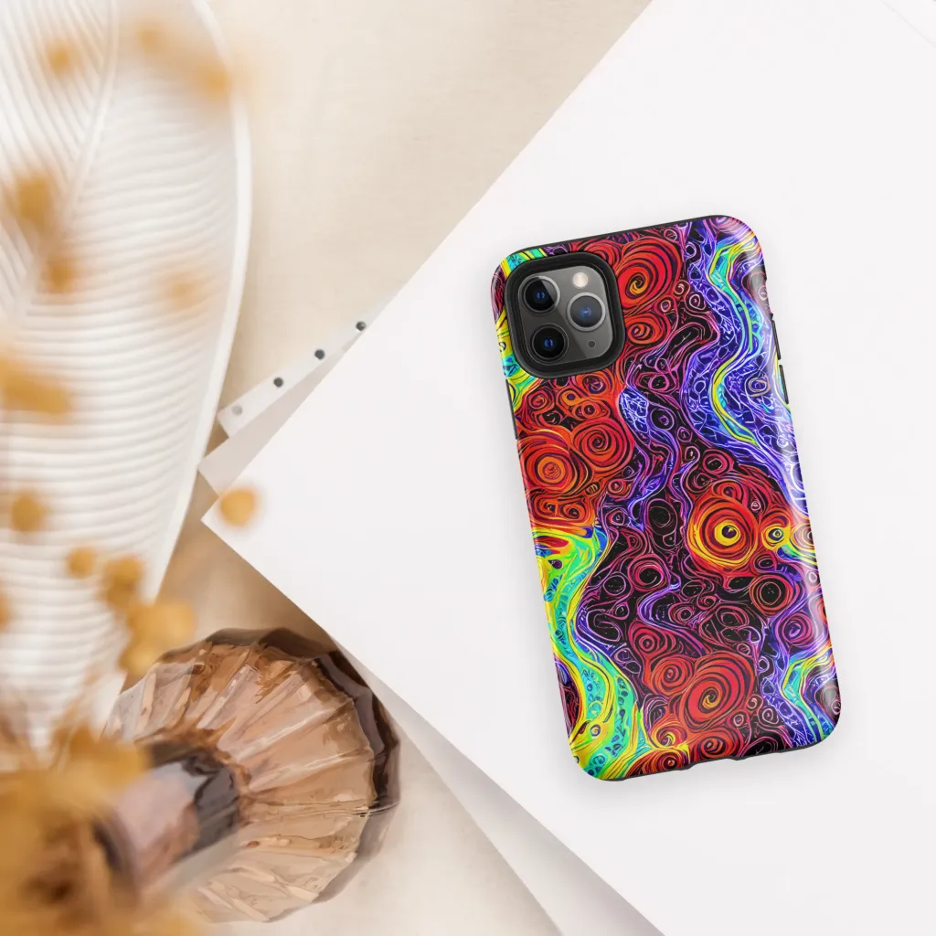 The Color Maelstrom on Tough Case for iPhone® — Front