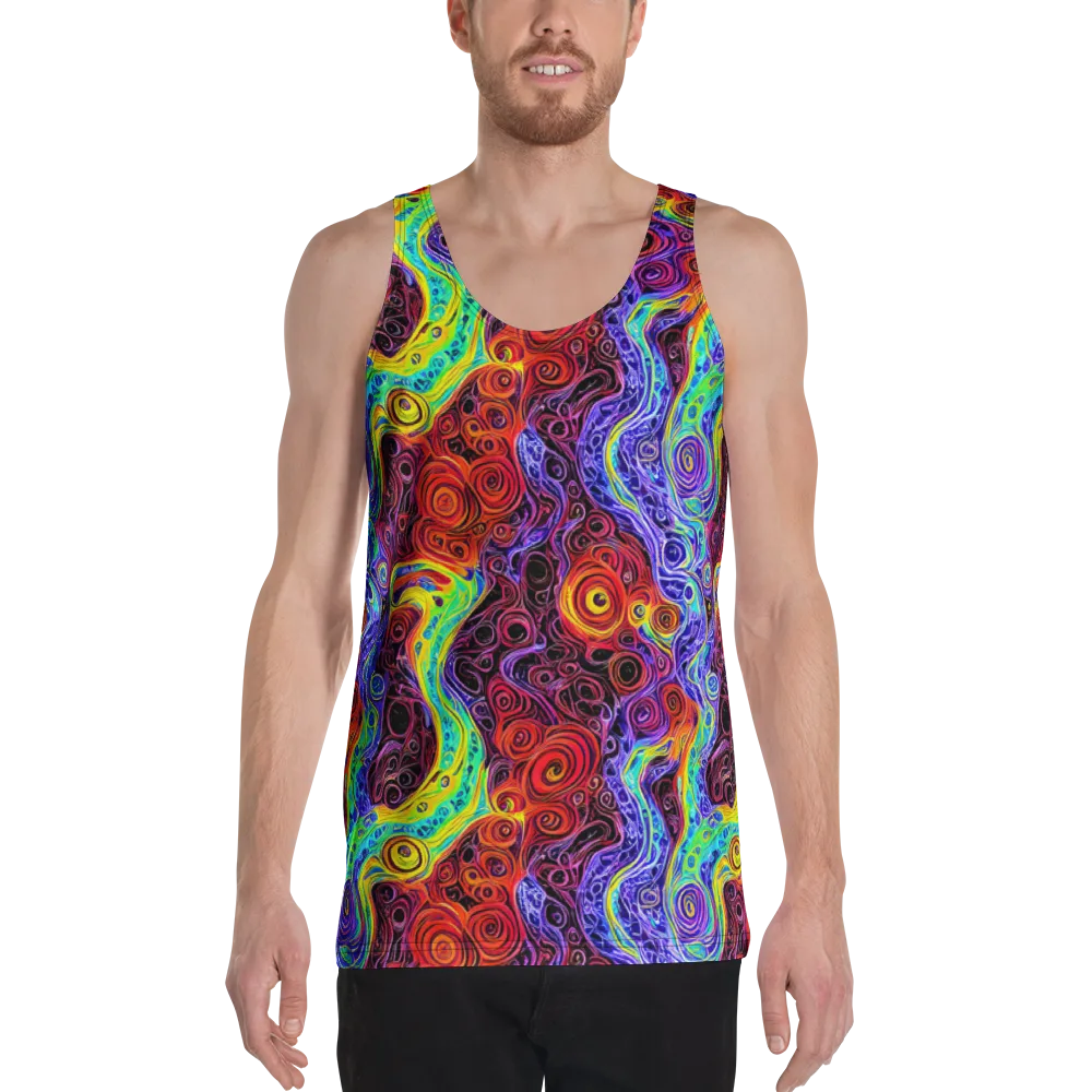 The Color Maelstrom on Men's Tank Top — Front