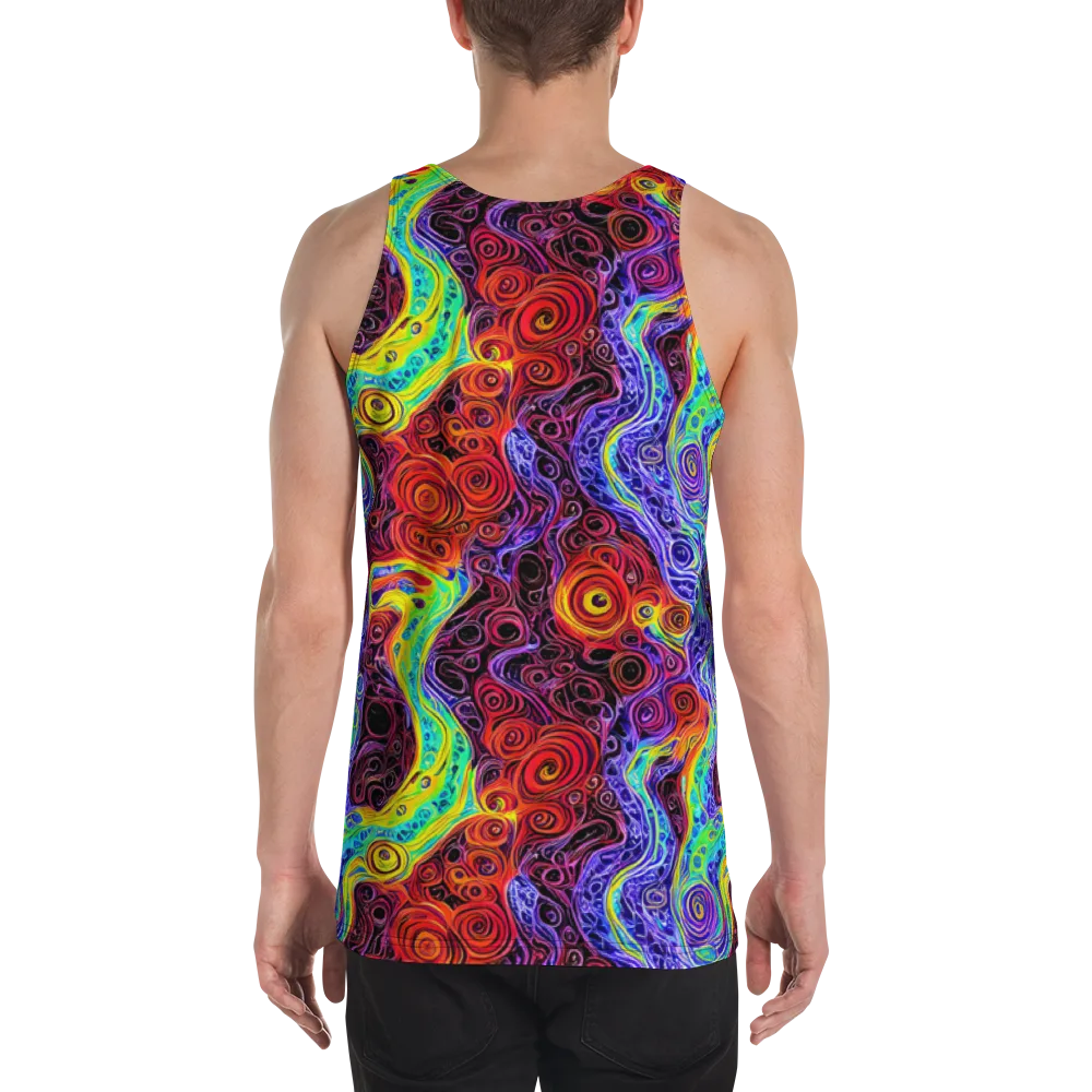 The Color Maelstrom on Men's Tank Top — Back