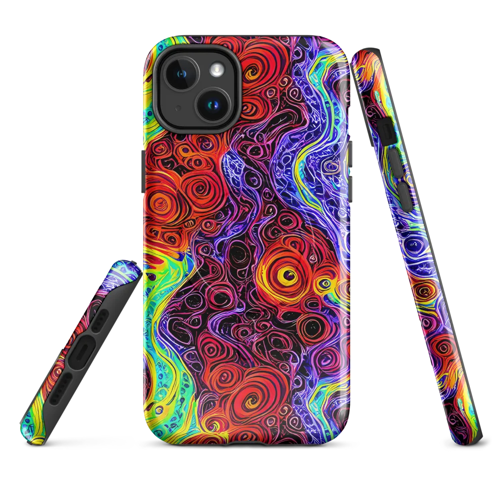 The Color Maelstrom on MagSafe Tough Case for iPhone® — Front