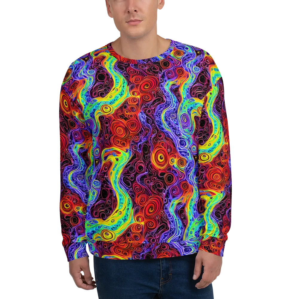The Color Maelstrom on Sweatshirt — Front
