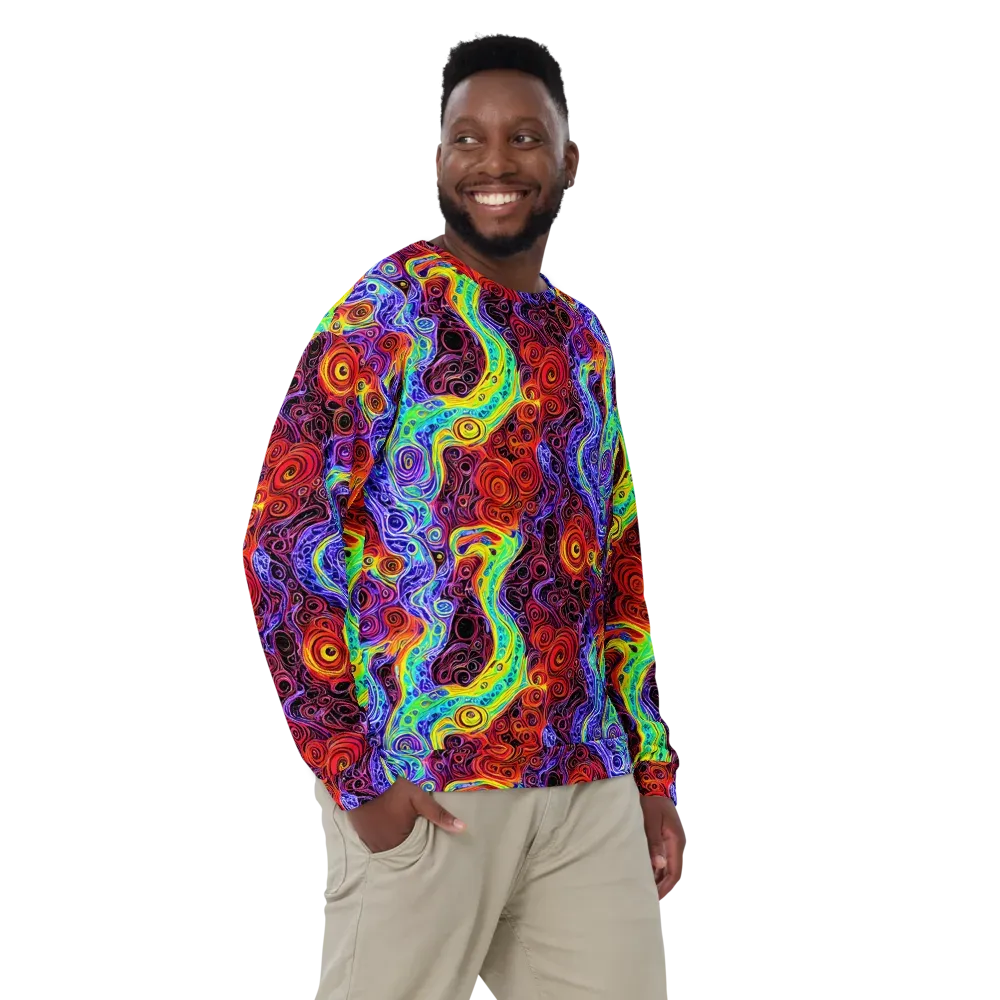 The Color Maelstrom on Sweatshirt — Front