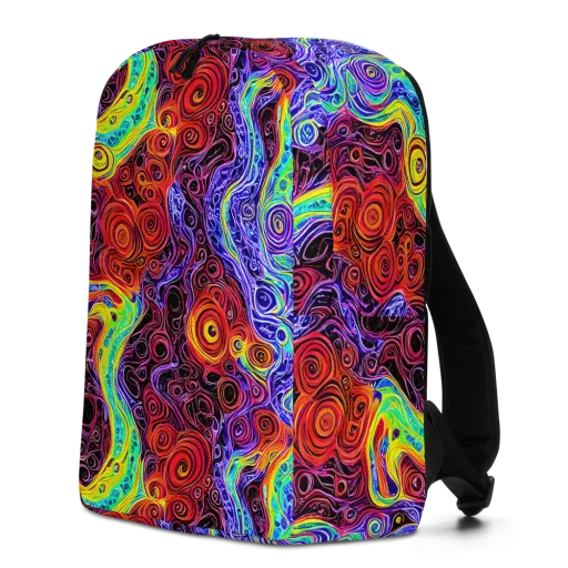 The Color Maelstrom on a Minimalist Backpack
