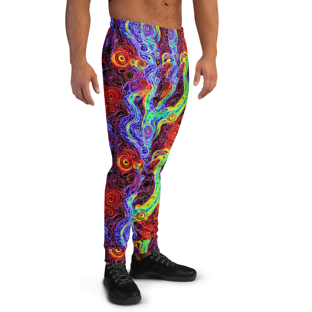 The Color Maelstrom on Men's Joggers — Right